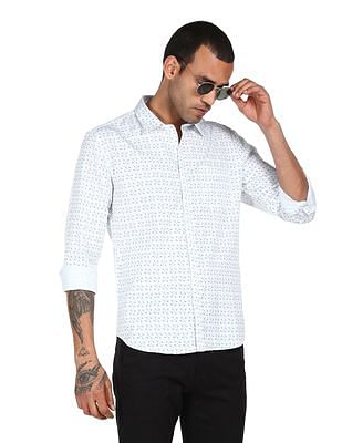 Ad By Arvind Printed Casual Shirt