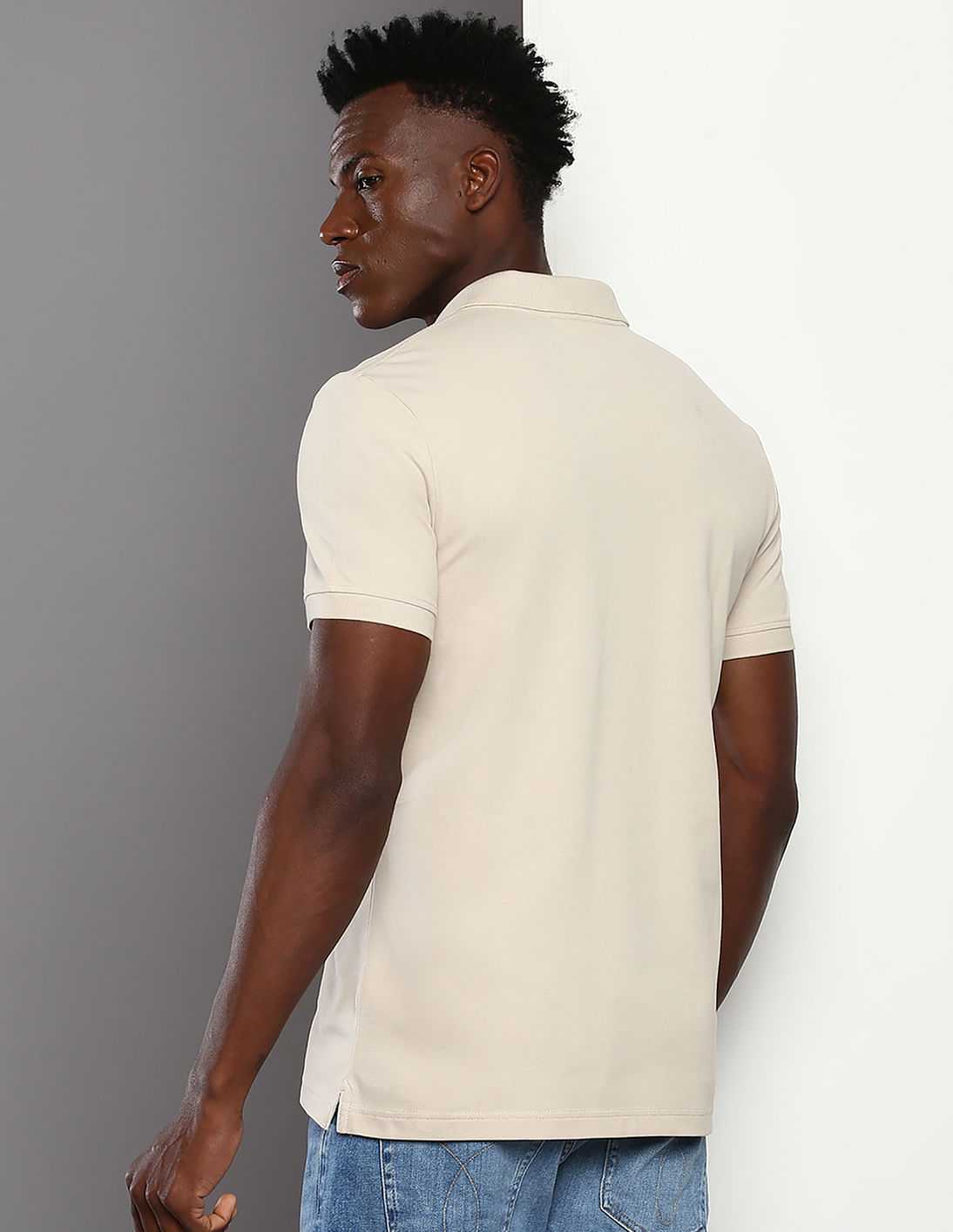 Buy Calvin Klein Jeans Logo Tape Polo Shirt - NNNOW.com