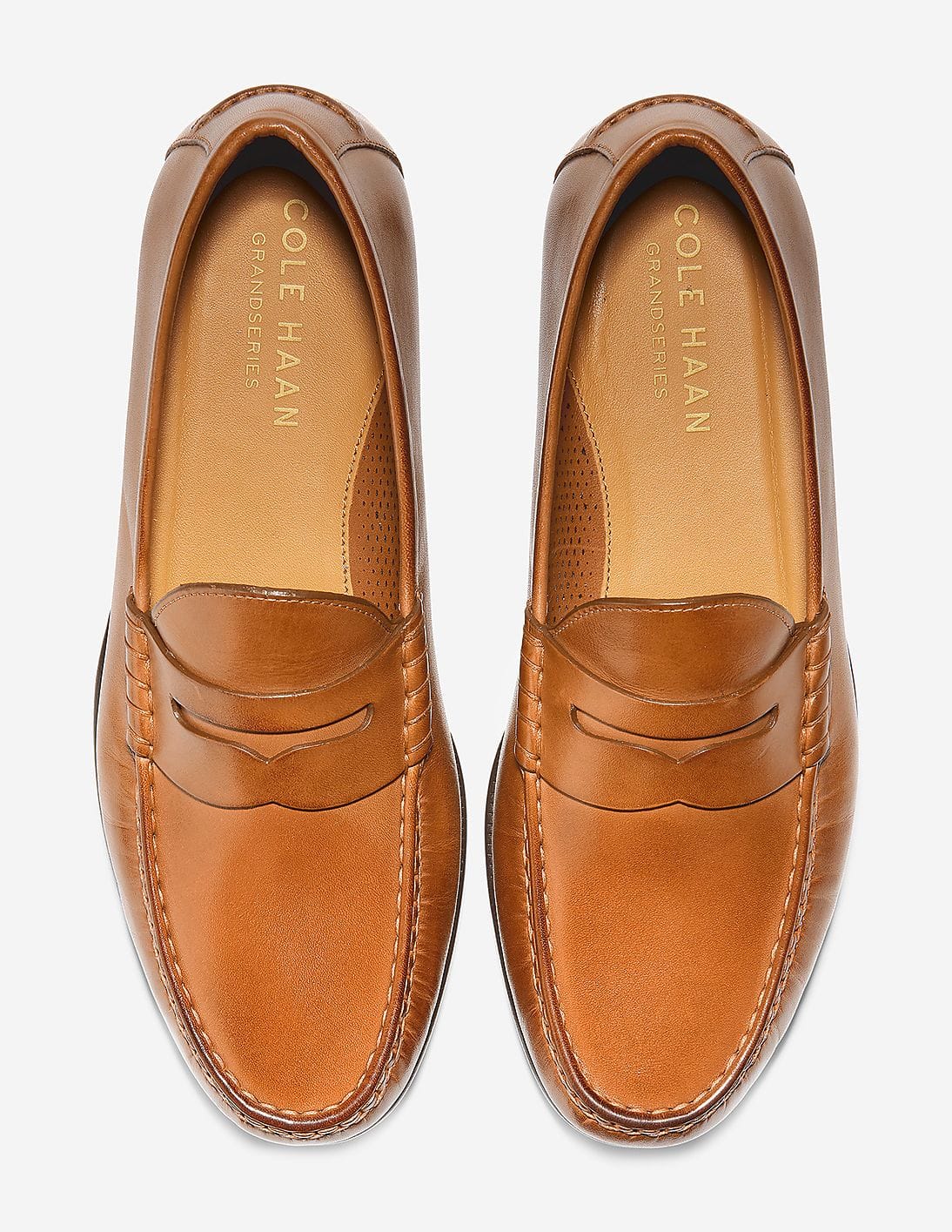 Buy Cole Haan Men Brown Hayes Penny Loafer - NNNOW.com display picture 1