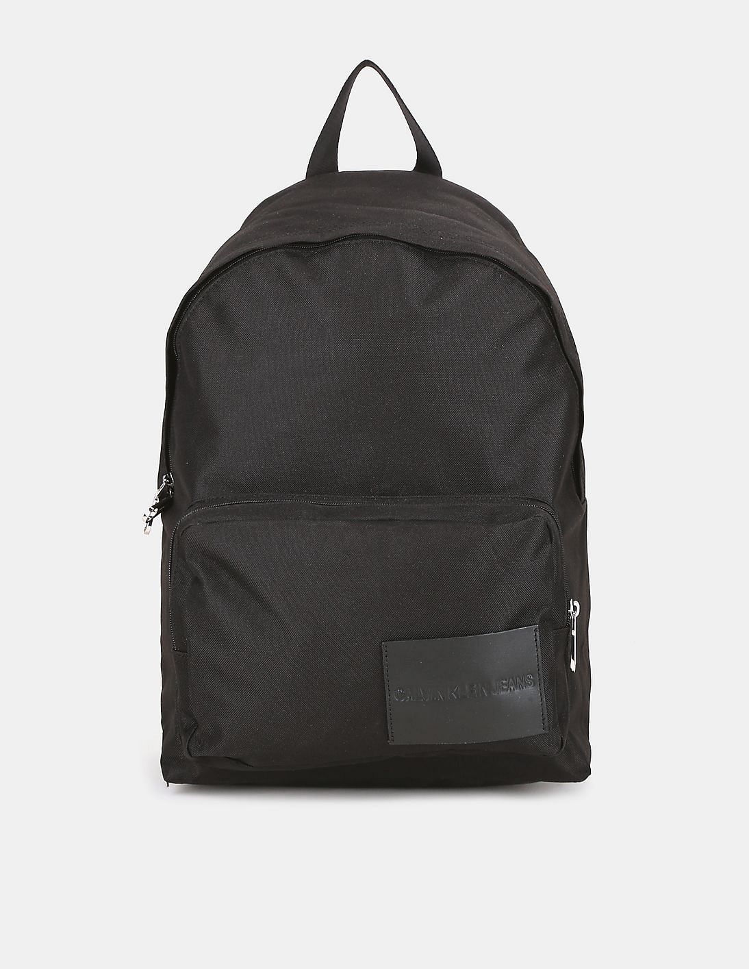 Buy Calvin Klein Men Black Logo Upper Solid Campus Backpack - NNNOW.com