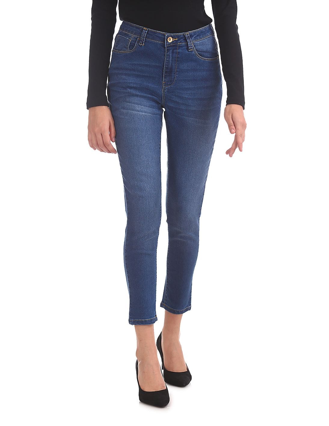 flying machine high waist jeans