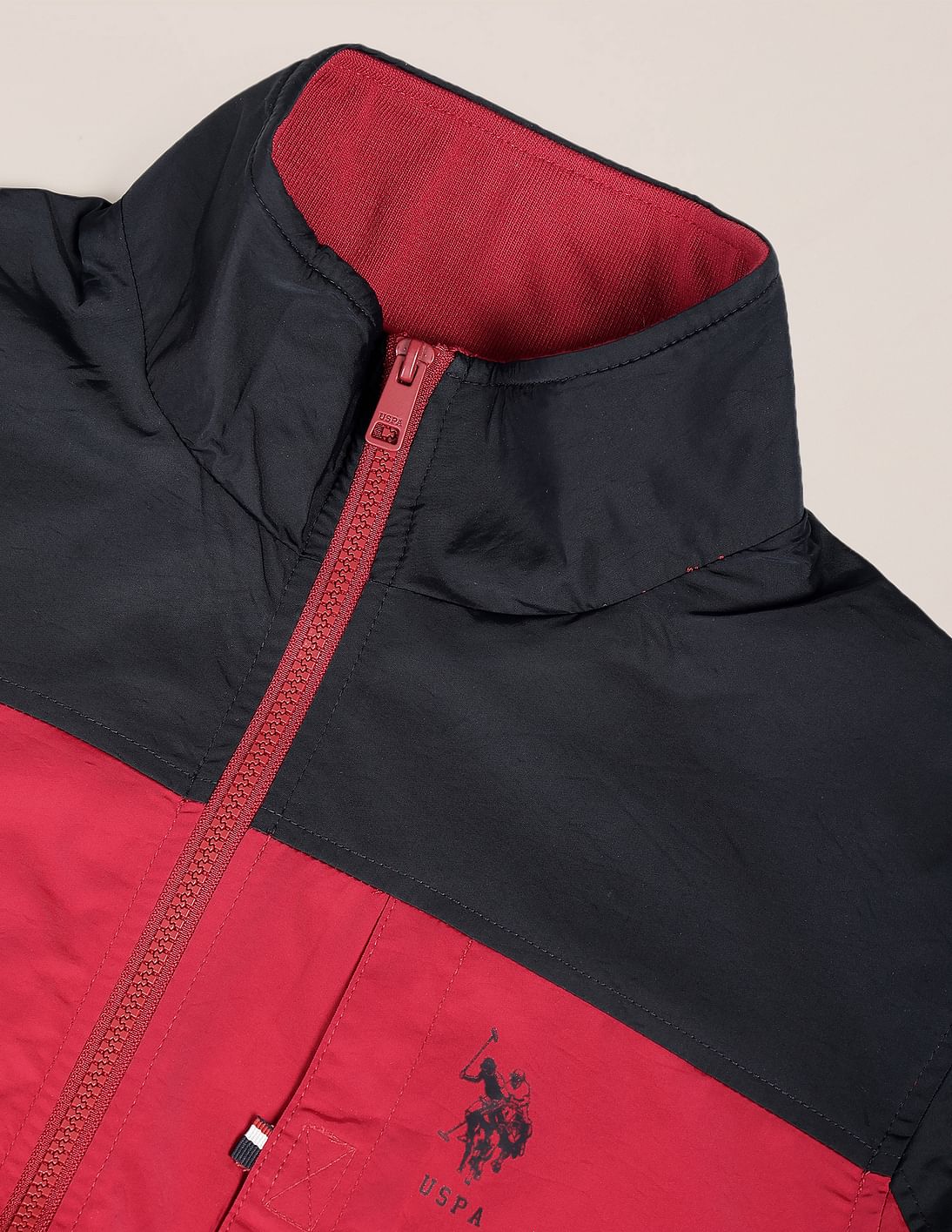 Buy U.S. Polo Assn. Colour Block Windcheater Jacket - NNNOW.com Buy U.S. Polo Assn. Colour Block Windcheater Jacket - NNNOW.com