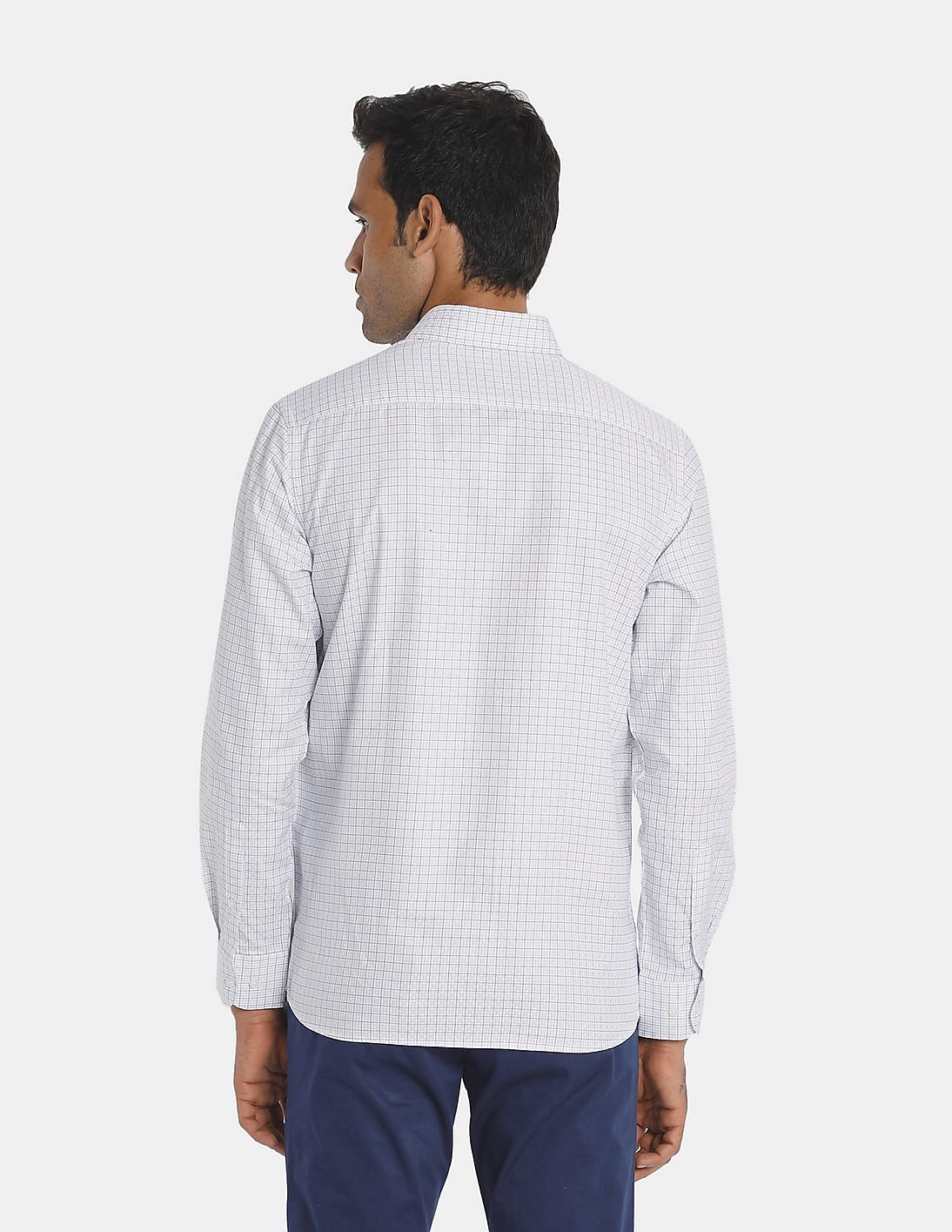 Buy Arrow Regular Fit Check Formal Shirt - NNNOW.com