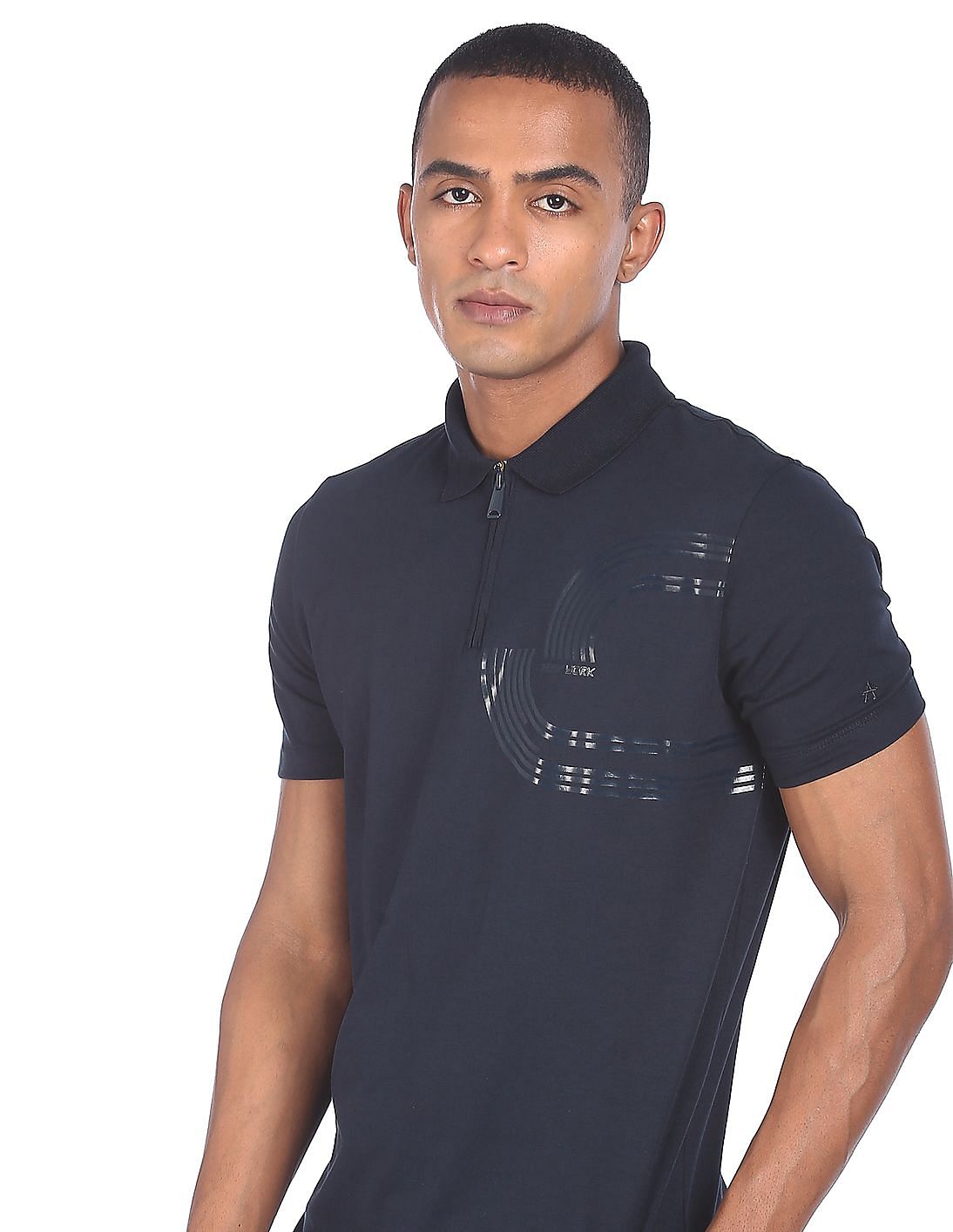 Buy Arrow Newyork Short Sleeve Solid Polo Shirt 