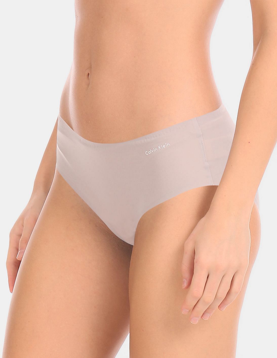 Buy Calvin Klein Underwear Women Grey Invisibles Solid Stretch Hipster  Briefs 