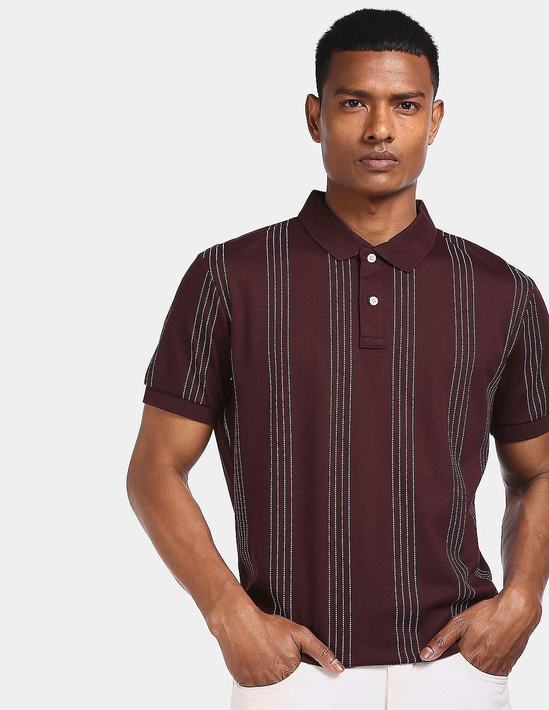 red wine on cotton shirt