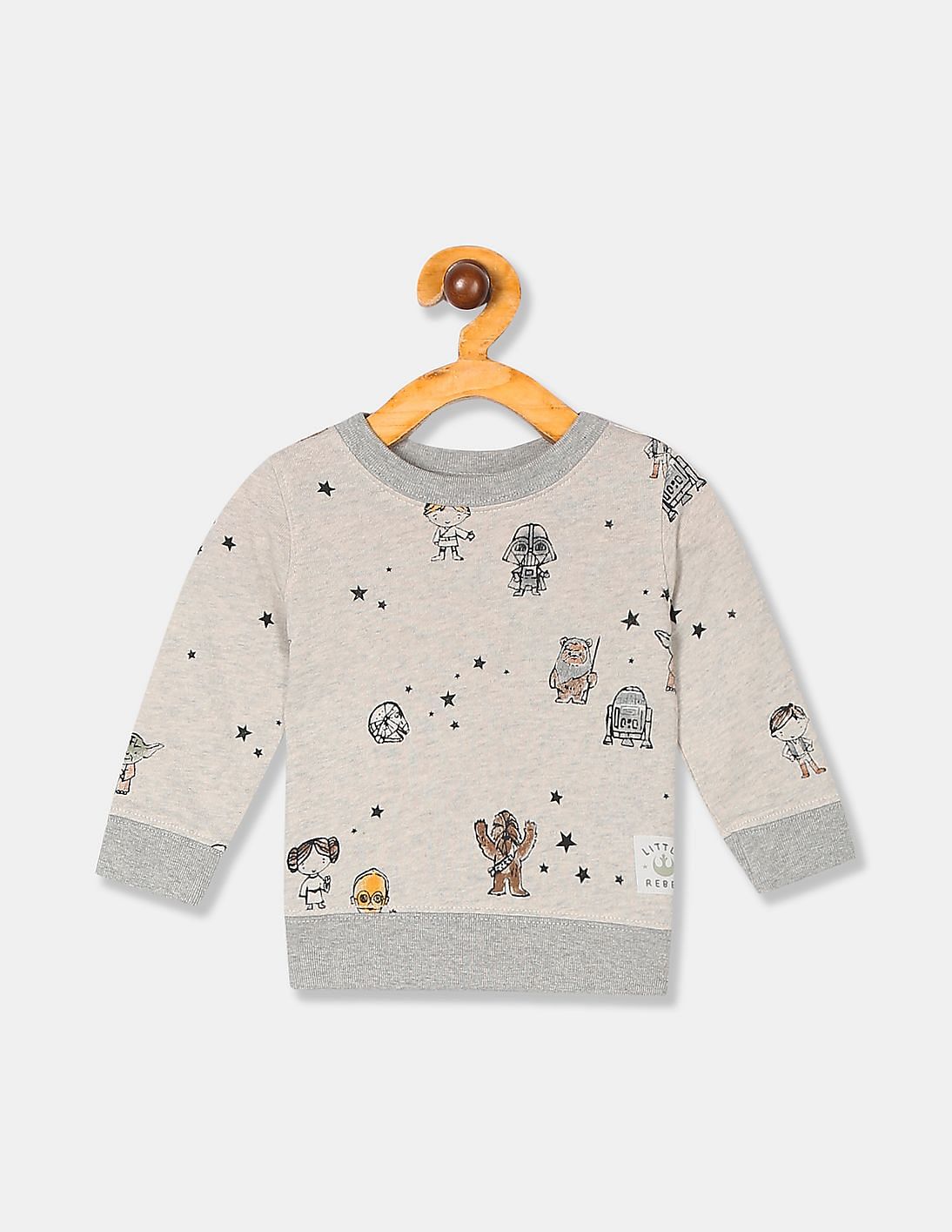 baby boy crew neck sweatshirt