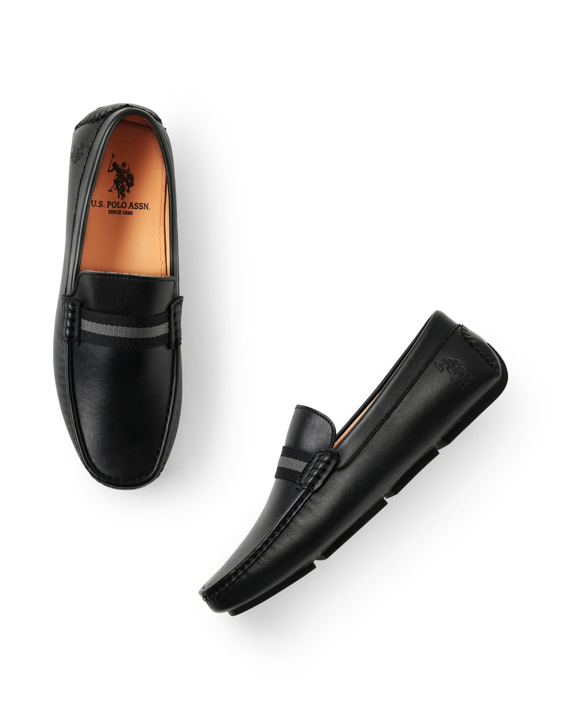 Buy U.S. Polo Assn. Men Solid Bickford 2.0 Slip On Shoes - NNNOW.com