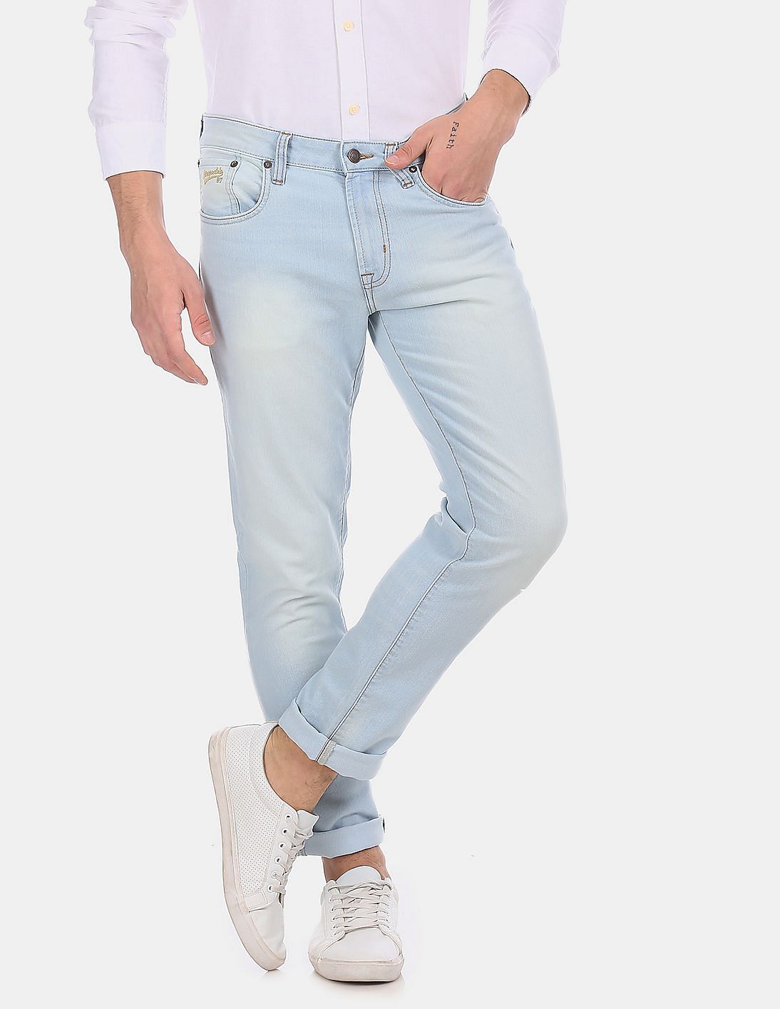 stone washed jeans mens