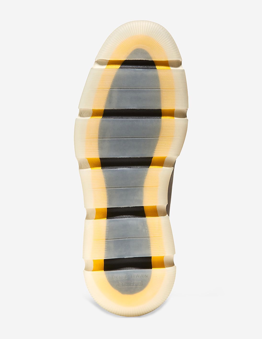 Buy Cole Haan Men Light Grey Wingtip Leather Sneakers