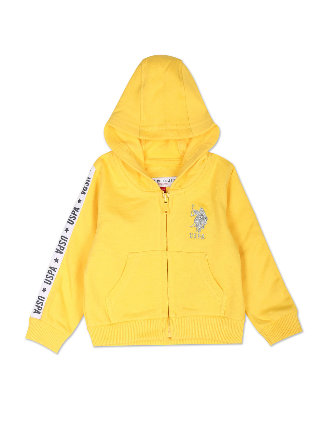 Buy U.S. Polo Assn. Kids Brand Tape Hooded Sweatshirt NNNOW