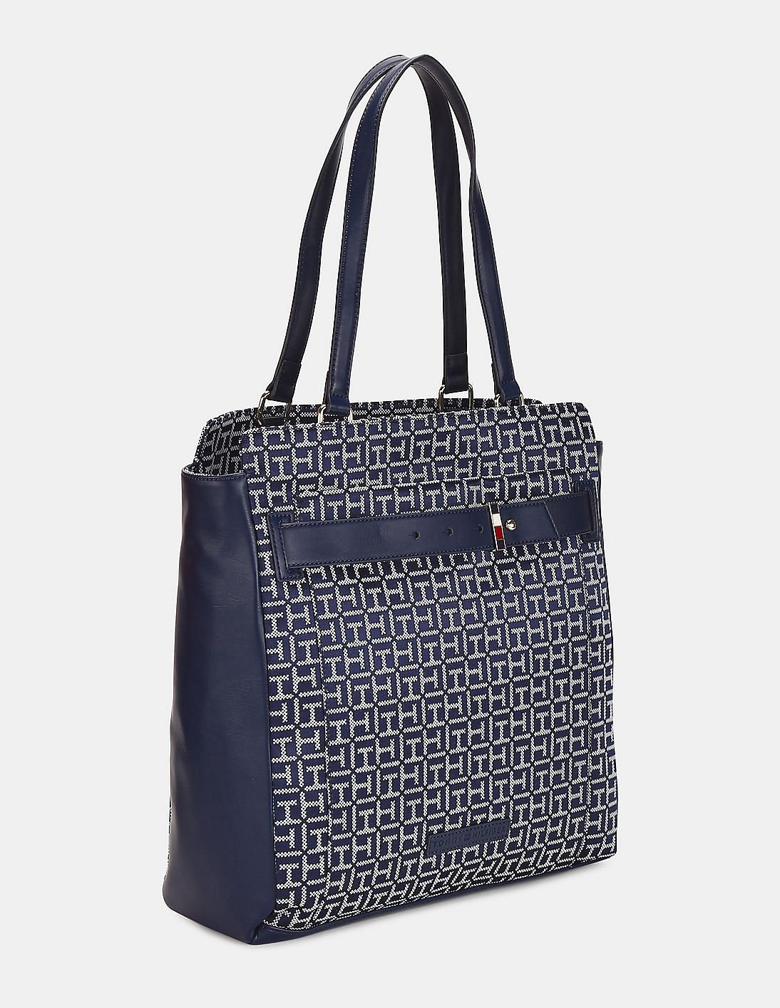 TOMMY HILFIGER Jacquard Zipper Closure Women's Casual Tote Bag(Tote), Shop Now at ShopperStop.com, India's No.1 Online Shopping Destination