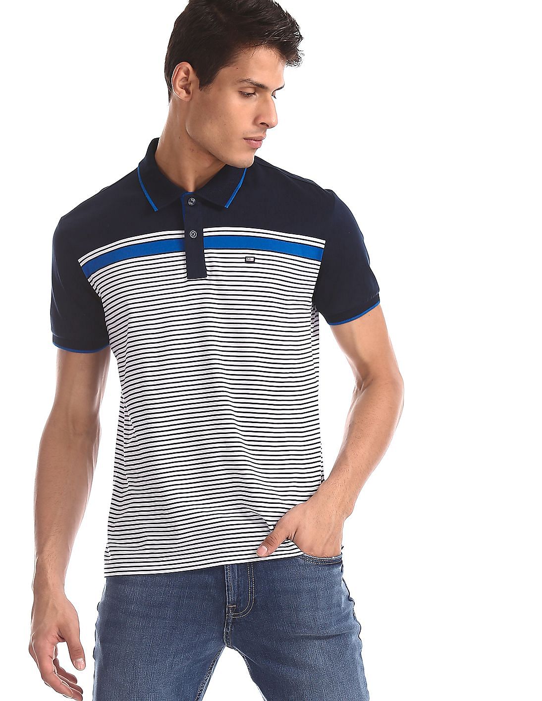 men's mercerized cotton polo shirts