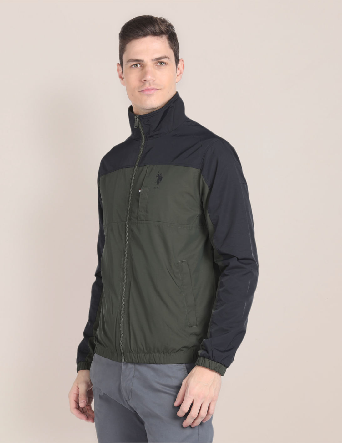 美品 Ｍ POLO COUNTRY Colour-Blocked Anorak Polo Sport Anorak for Men | Ralph Lauren® IN