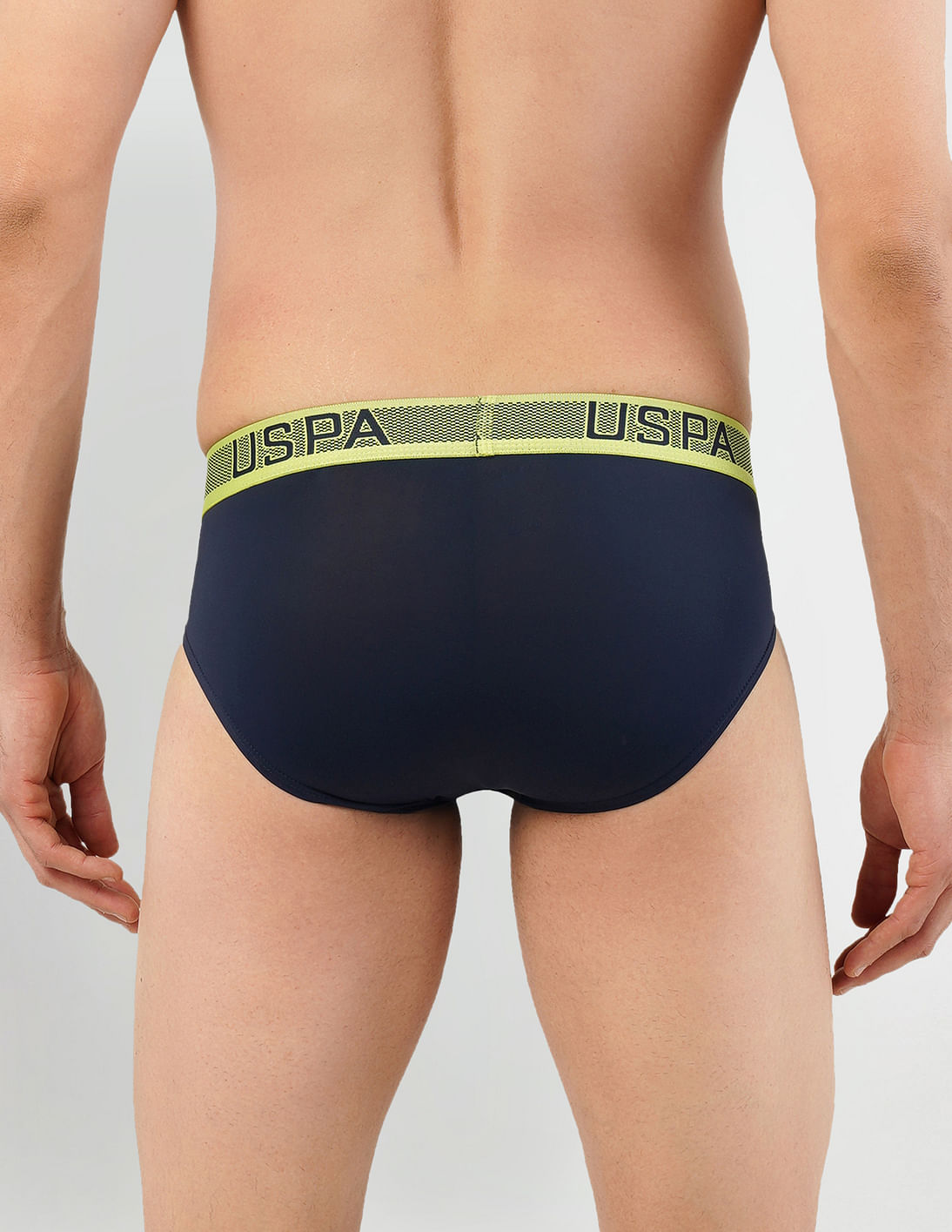 Buy USPA Innerwear Solid Supima Cotton Spandex I615 Briefs - Pack Of 1 