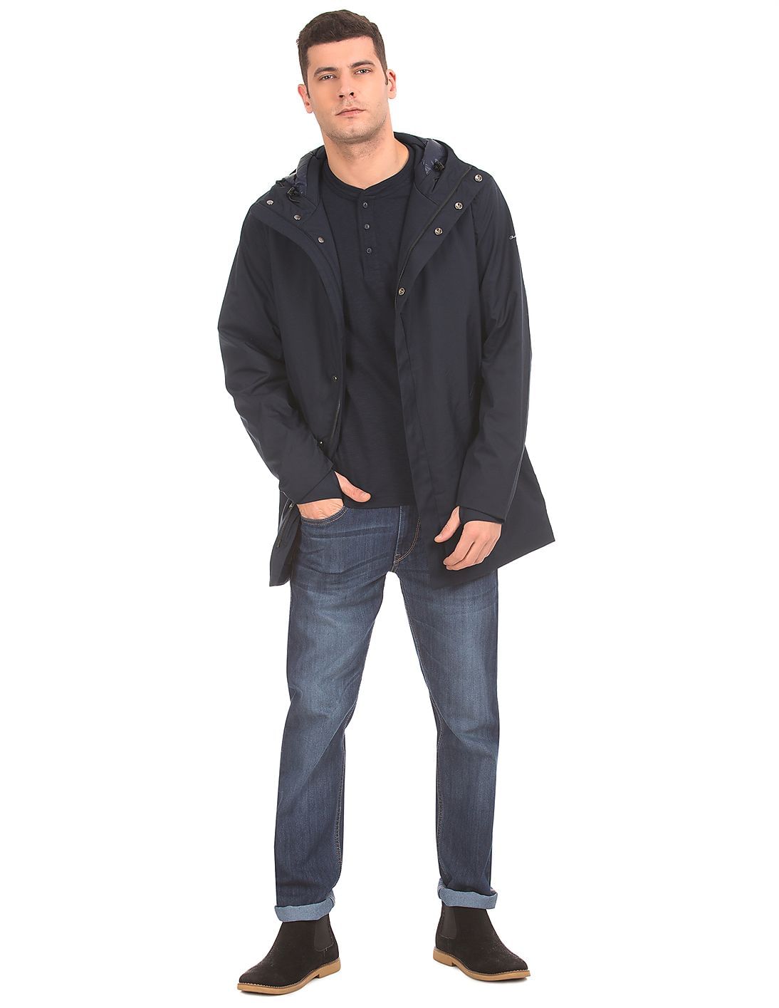 Buy Gant Men Commuter Hooded Parka Jacket - NNNOW.com