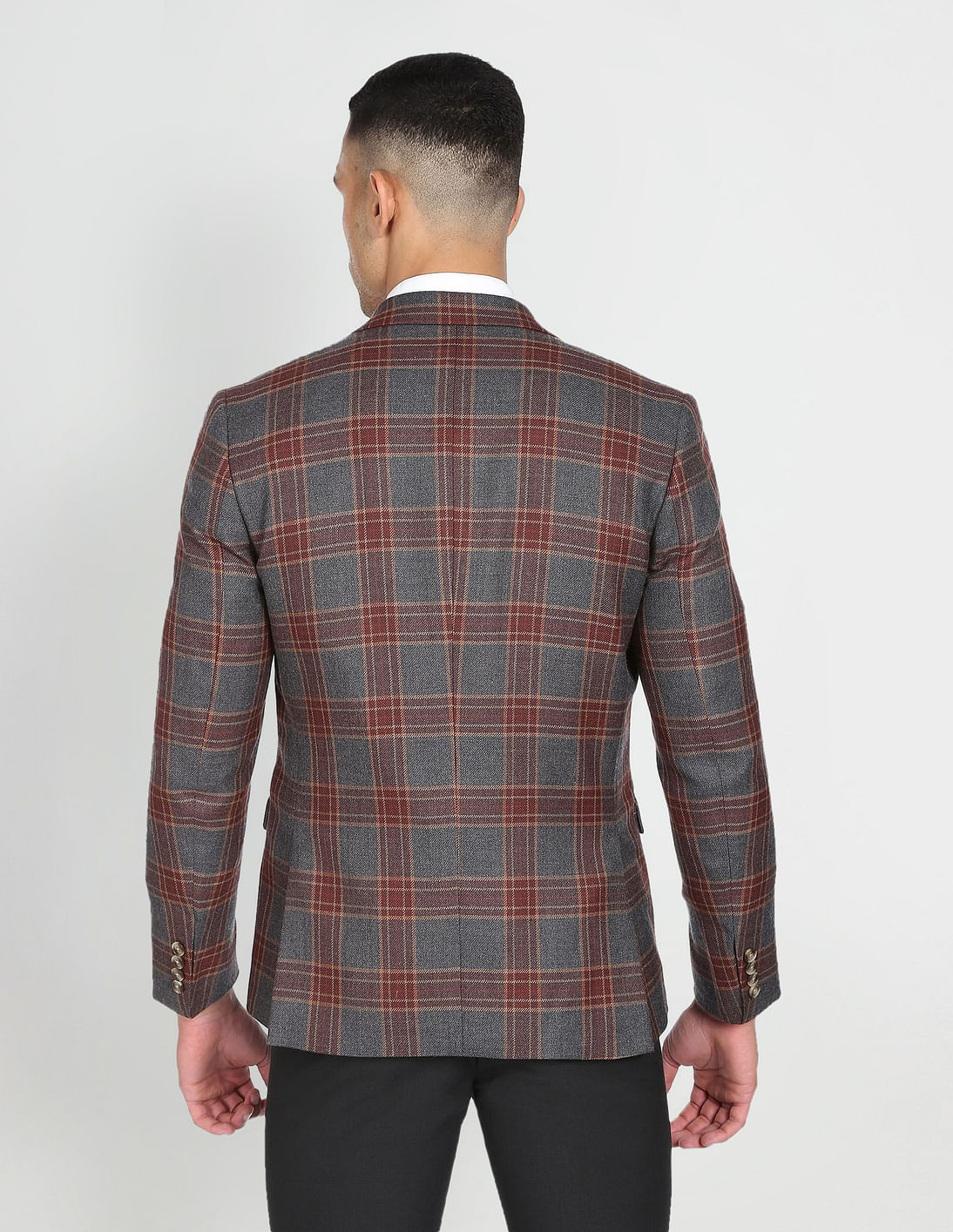 【PORTERNA】Atten check blazer 5.jpg