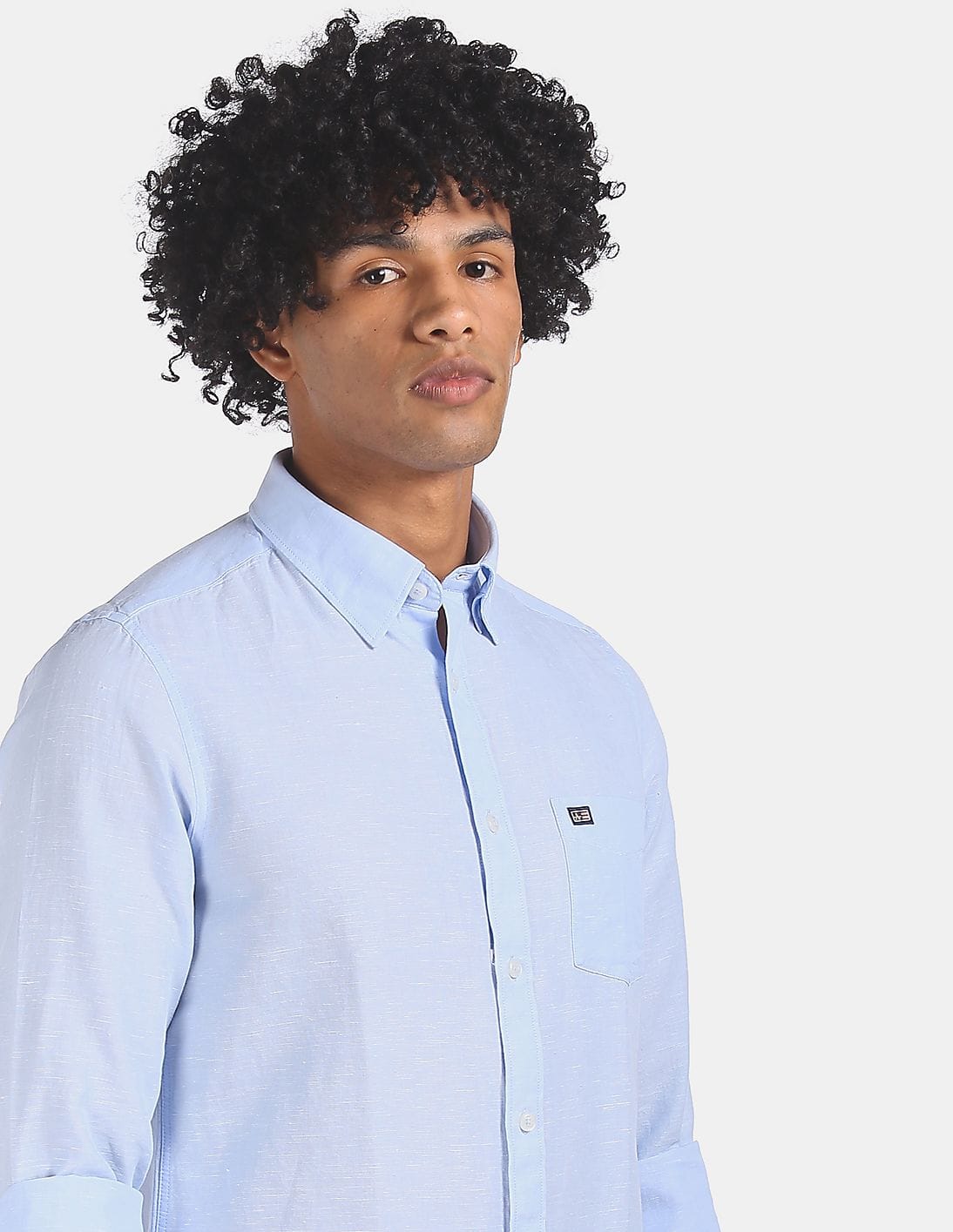Buy Arrow Sports Men Light Blue 