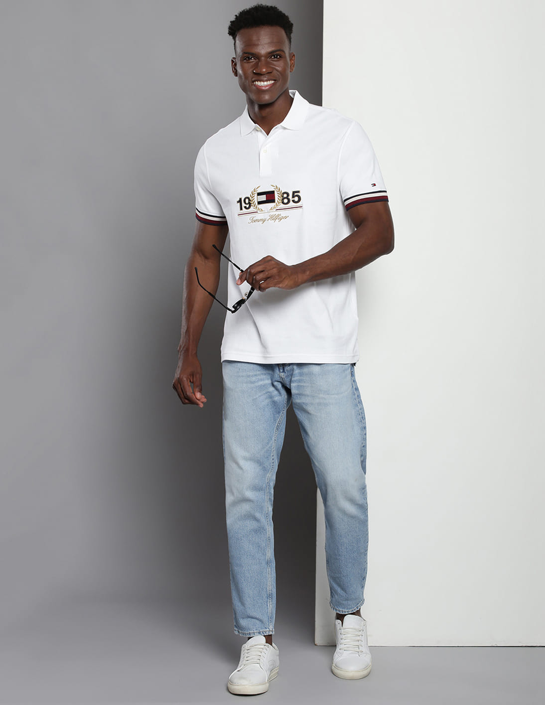 Buy Tommy Hilfiger Embroidered Icon Laurel Polo Shirt - NNNOW.com