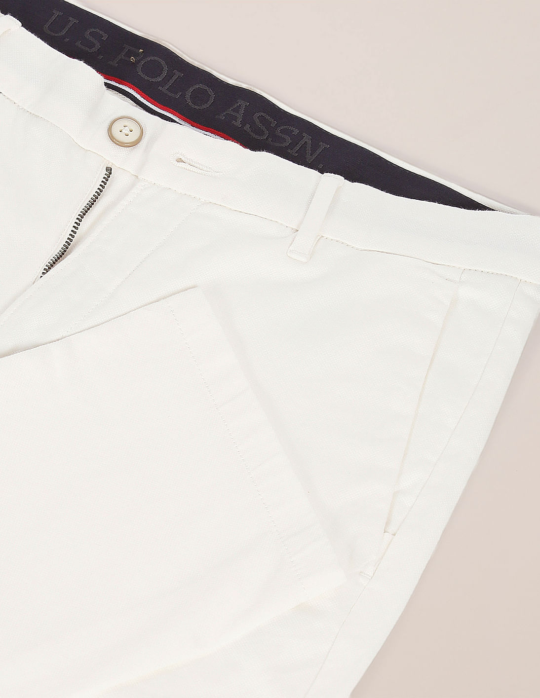 【COLOR iN ID】Denver cotton pants Buy U.S. Polo Assn. Denver Slim Solid Trousers - NNNOW.com