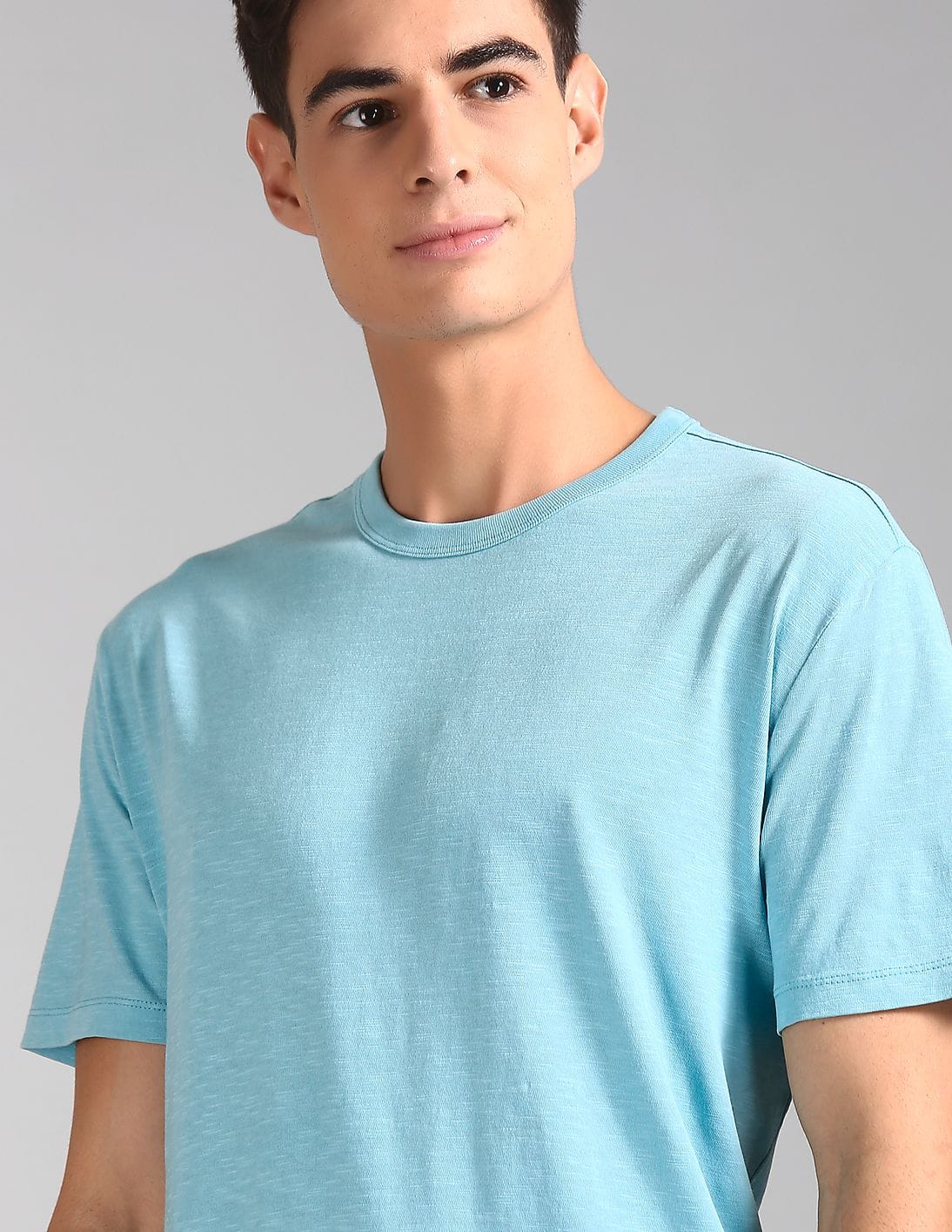 bass158831　OLDGAP Buy GAP Men Blue Vintage Slub Jersey Crewneck T-Shirt - NNNOW.com