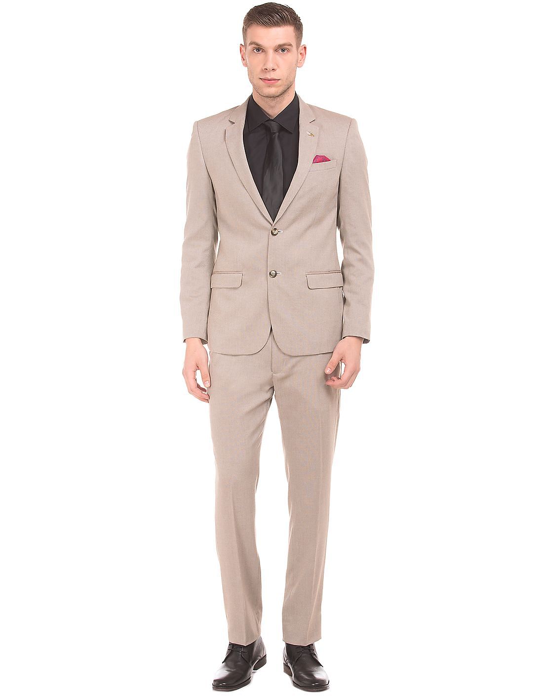 Buy Arrow Textured Two Piece Suit - NNNOW.com