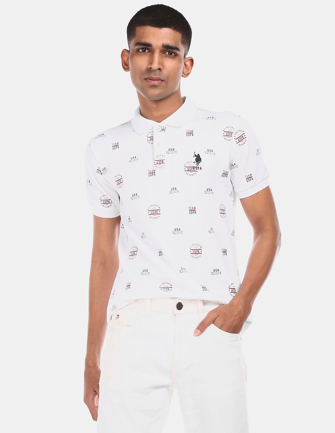 printed polo shirts