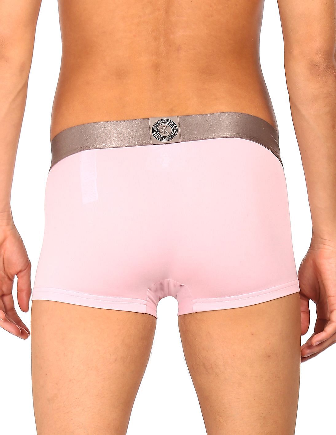 Buy Calvin Klein Underwear Men's Ultra Soft Modal Trunks, Azalea, Pink,  Small Online at desertcartINDIA