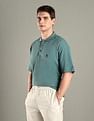 Tommy Hilfiger Solid Regular-Fit Cotton Polo T-Shirt