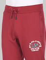 U.S. Polo Assn. Denim Co. Drawstring Waist Solid Track Pants