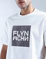 Flying Machine Brand Printed Relaxed Fit T-Shirt
