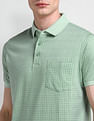 Arrow Geometric Printed Regular Polo Shirt