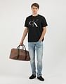 Calvin Klein Jeans Text Monogram Crew Neck T-Shirt