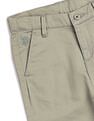 U.S. Polo Assn. Kids Boys Slim Fit Solid Trousers