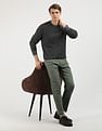 Tommy Hilfiger Pima Organic Cotton Cash 2 Tone Sweater