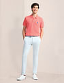 U.S. Polo Assn. Contrast Logo Slim Polo Shirt