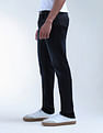 Flying Machine Slash Slim Tapered Fit Light Washed Jeans