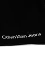 Calvin Klein Women Black Sailor Collar Crop T-Shirt