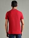 Tommy Hilfiger Solid Regular Fit Cotton Polo T-Shirt
