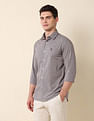 U.S. Polo Assn. Micro Checked Tailored Fit Shirt