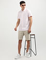 Tommy Hilfiger Stretch Short Sleeve Oxford Shirt