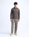 Flying Machine Slim Fit Checked Shirt