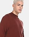 U.S. Polo Assn. High Neck Solid Sweater