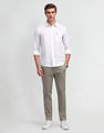 Arrow Sport Solid Manhattan Slim Fit Shirt