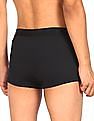 Calvin Klein Underwear Men Black Elasticized Waistband Solid Trunks