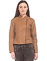 U.S. Polo Assn. Women Asymmetric Zipper Panelled Jacket