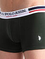 USPA Innerwear Mid Rise Cotton I641 Trunks - Pack Of 2