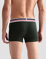 USPA Innerwear Mid Rise Cotton I641 Trunks - Pack Of 2