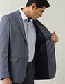 Arrow Solid Zero Calorie Slim Fit Blazer