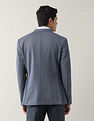 Arrow Solid Zero Calorie Slim Fit Blazer